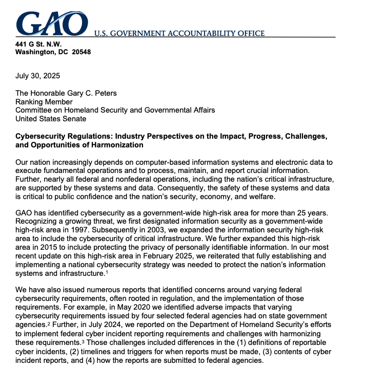 🏛️ Government Report