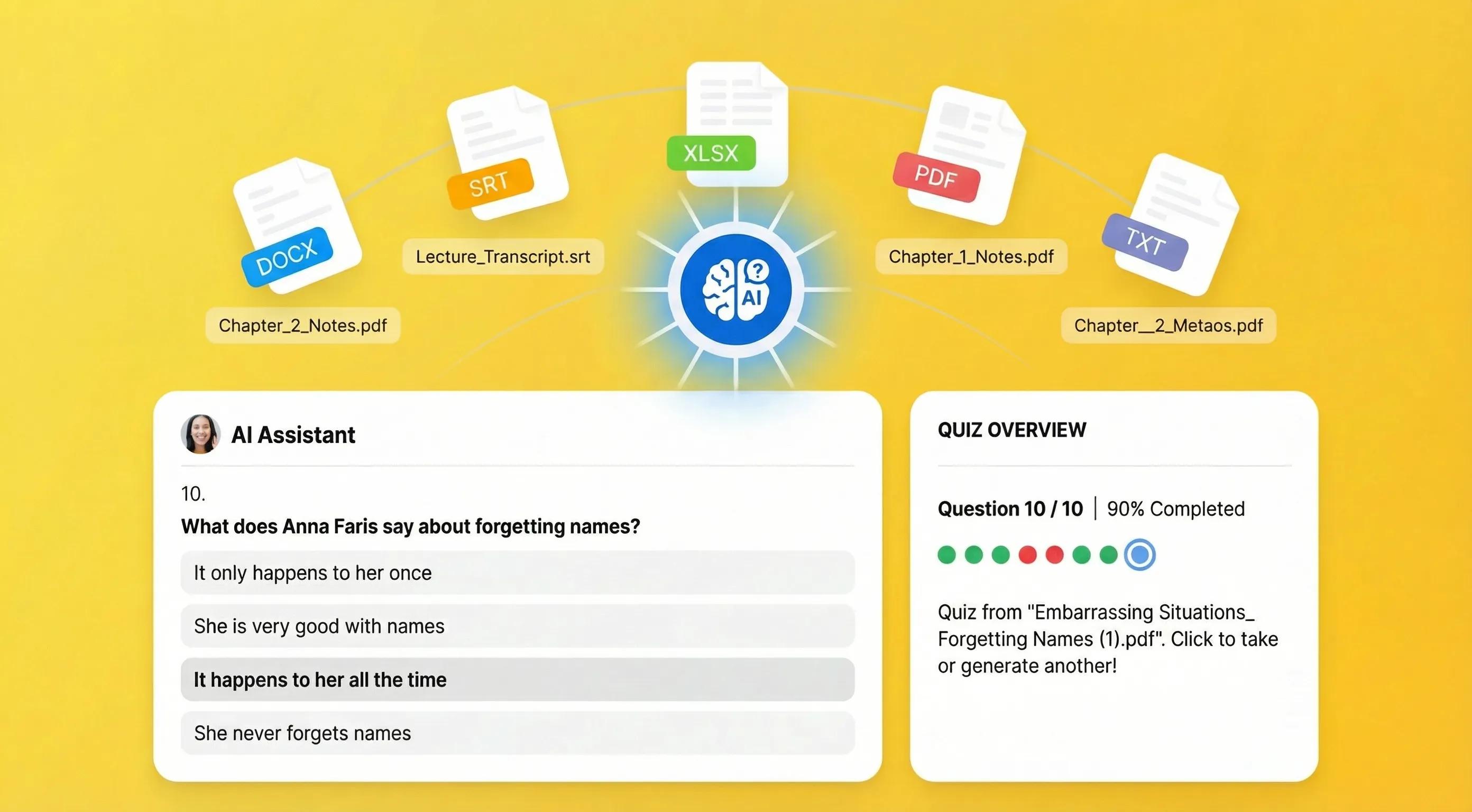 Knowledge to Structured Q&A