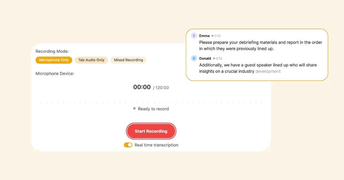 High-Accuracy Transcription with Speaker ID