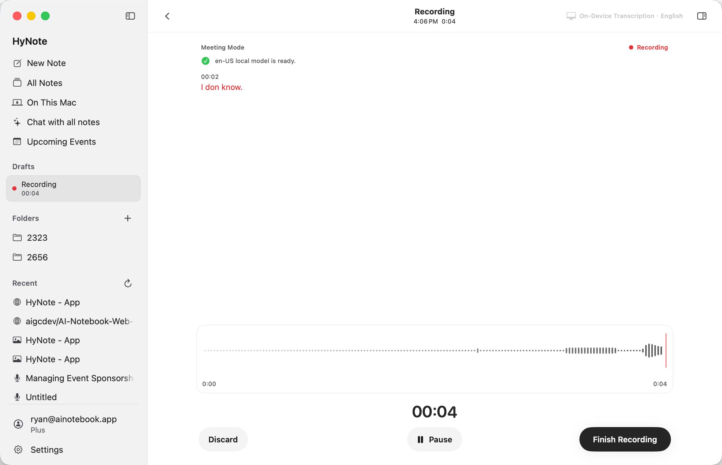 Live Zoom meeting transcription on Mac without a bot